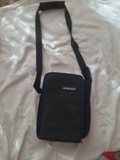 Vintage Nintendo Gameboy Original Black, Blue Trim Carrying Case