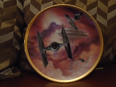 Star Wars Hamilton Collection Imperial TIE Fighters Teller keine Statue Büste 