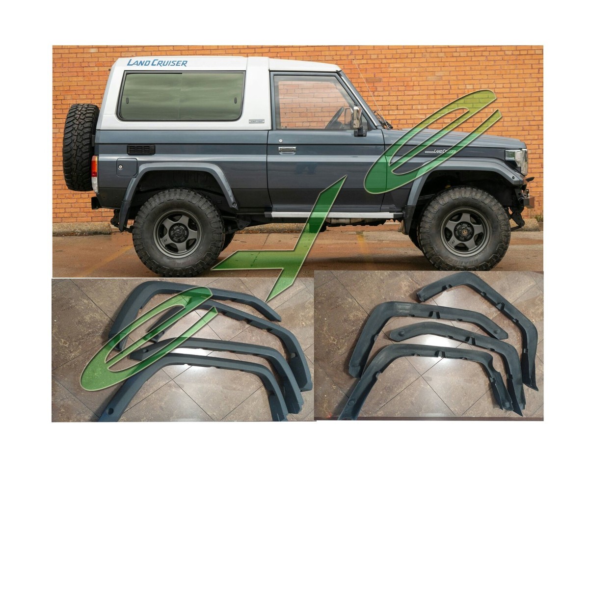 To Fit Toyota Land Cruiser HZJ73 BJ73 Wide Wheel Arches Fender