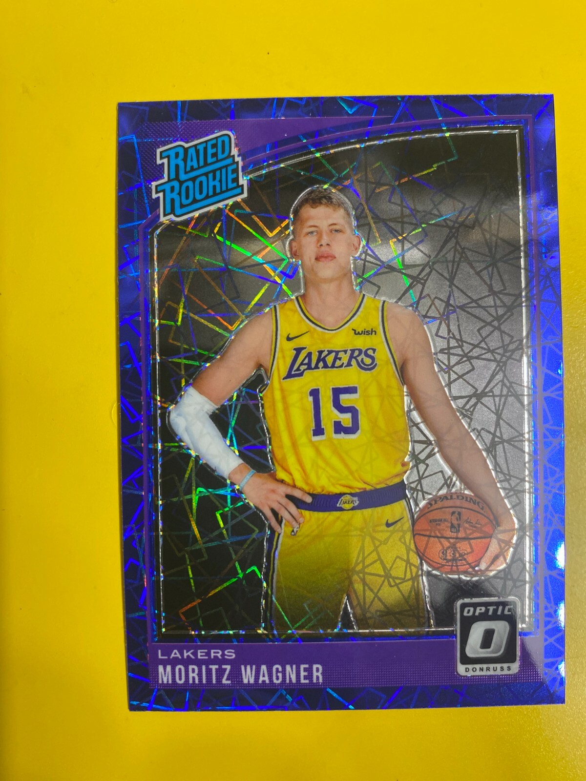 D38836  2018-19 Donruss Optic Blue Velocity #197 Moritz Wagner RATED ROOKIE