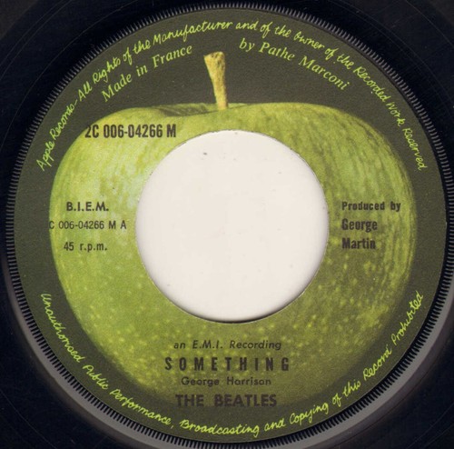 THE BEATLES "SOMETHING" SP 1969 APPLE 2C 006-04266 M - Picture 3 of 4