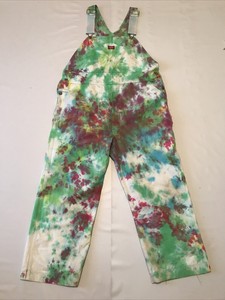 tie dye overalls