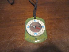 Eddie Bauer Brunton Classic compass with string lanyard hunting hiking biking