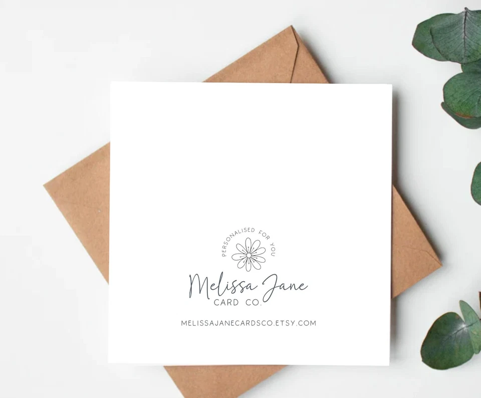 Personalised New Baby Girl Card Birth Details It's a Girl! Baby Arrival Daughter - Image 3 of 3