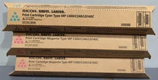 Ricoh Genuine Toner Bundle of 3 MP C400 - 841725, 841726 (2)