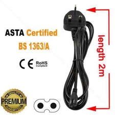 Image of C7 Figure 8 Power Cord UK For SONOS PLAY 1 2 3 Speakers