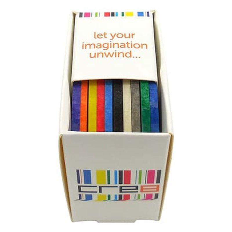 CRE8 Marble Effect Masking Tape Set of 10 (8m x 3mm)