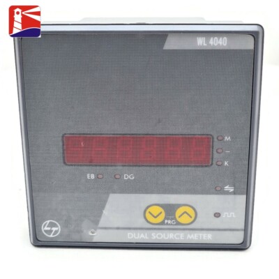 L&T Dual Source Meter Type WL4010 Part No: WL4040100000. 