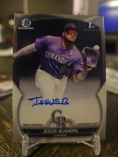 2023 Bowman Chrome Jesus Bugarin 1st Bowman Auto