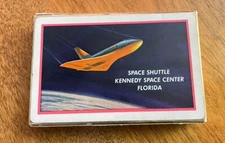 Vintage Space Shuttle Kennedy Space Center Florida Playing Cards 