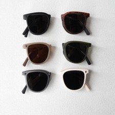 Fordable Oval Sunglasses Men Women Polarized Outdoor Sunglasses UV 400