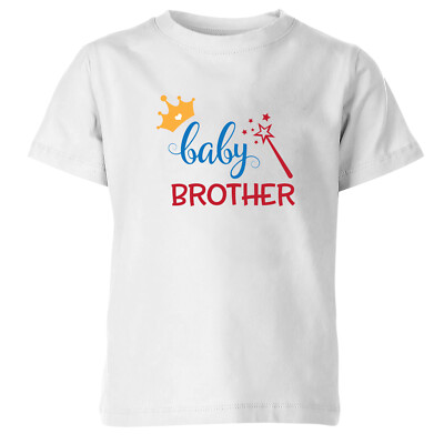 Baby großer kleiner Bruder und Schwester Kinder T-Shirt Geschwister Jungen Mädchen Kleinkind T-Shirt
