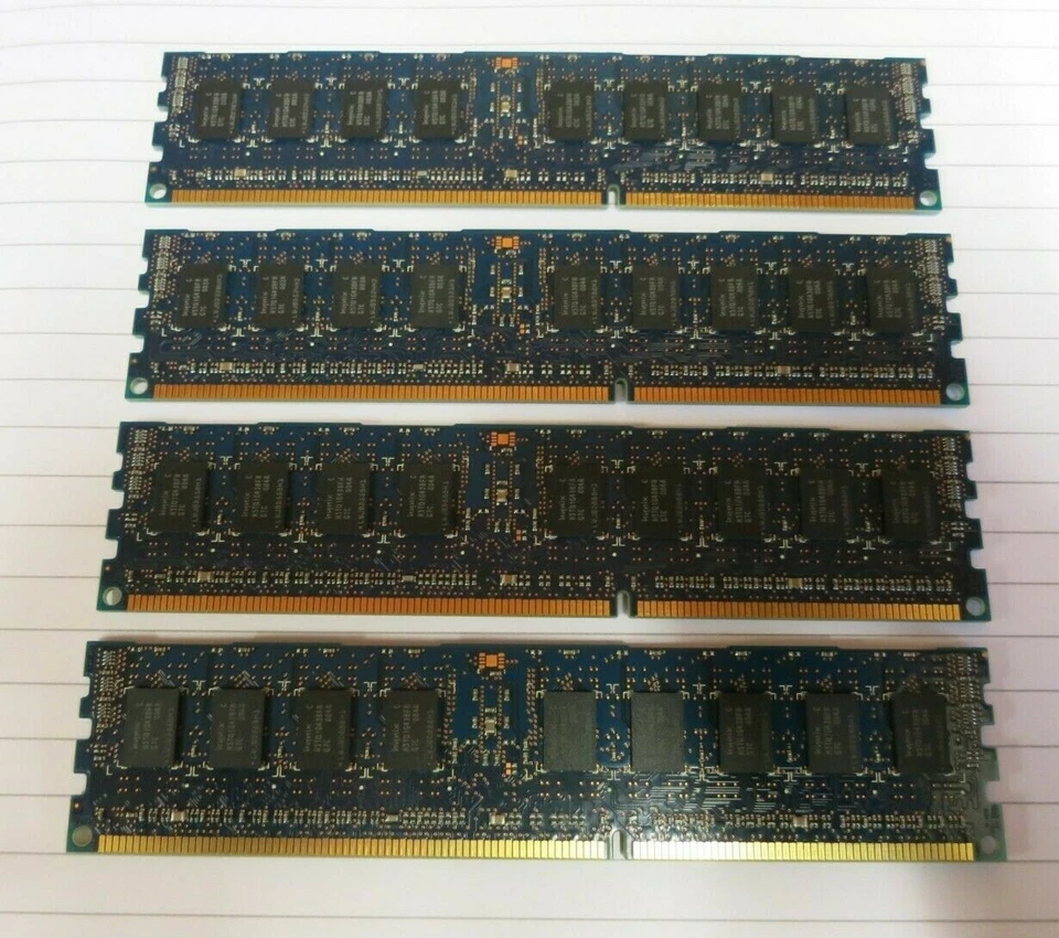 Hynix HMT125R7BFR4C-G7 8GB (4x2GB) 1Rx4 PC3-8500 DDR3 ECC 240P CL7 Server Memory - Image 2 of 4