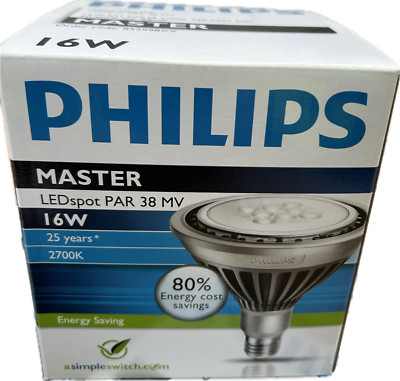 7 Stück Philips Master LEDspot PAR 38 MV 16W E27