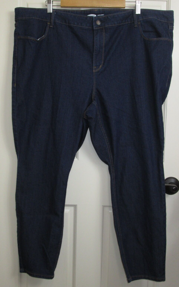 Old Navy Super Skinny Jeans Womens Size 26 Plus Short 47x27