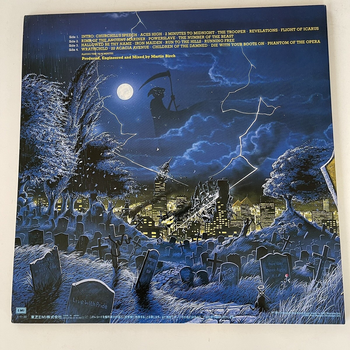 【美品】 IRON MAIDEN 『Live AFTER DEATH』レコード Iron Maiden Live After Death Vinyl Record | eBay