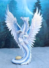 Ebros Sandstorm Cloud Wind Dragon Adult Mother 12"H Figurine Anne Stokes Fantasy