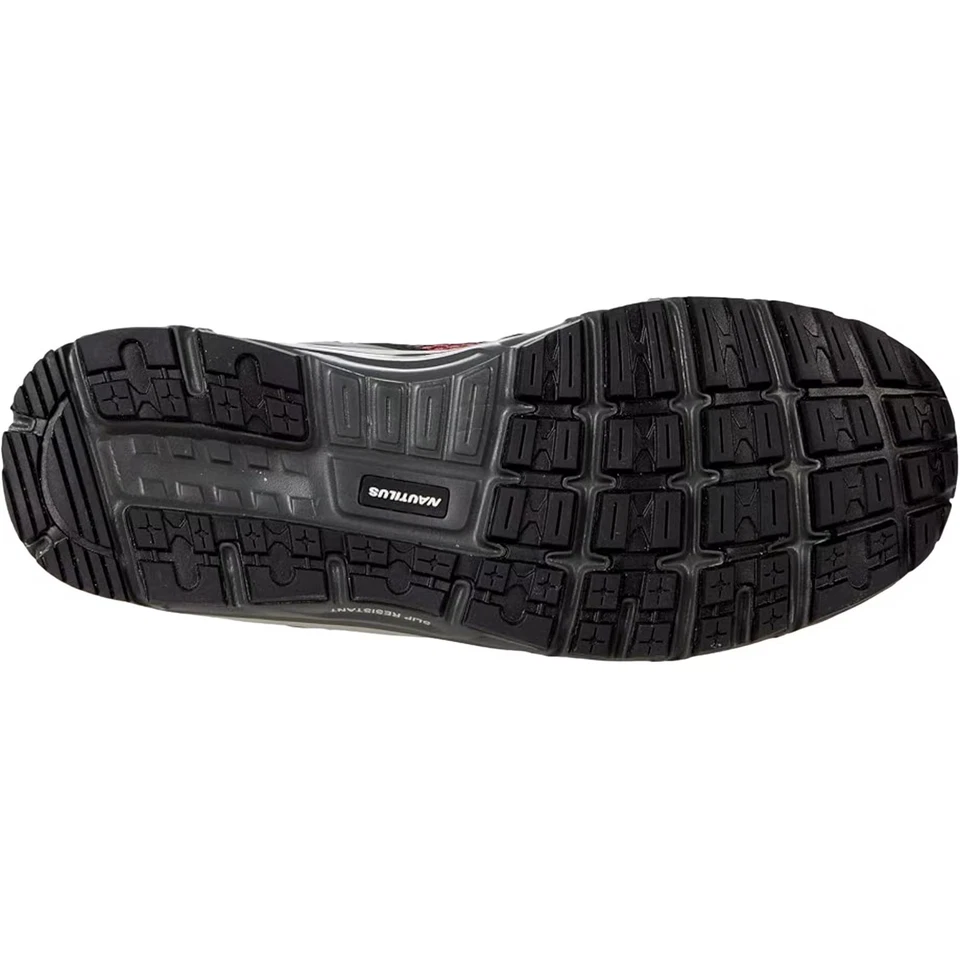 Calzado de seguridad Nautilus Tempest EH negro/rojo N1002 para hombre talla 14 mediano Foto 4 de 4