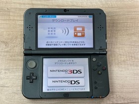 Nintendo New 3DS XL Metallic Black Console Tested Japan Tested D1365
