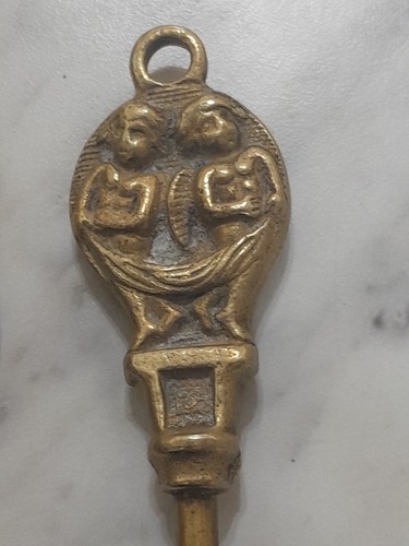 Set Of 4 Vintage Brass Hearth Fireplace Toasting Forks 17.5"-19" Cat Chester Imp - Bild 5 von 19