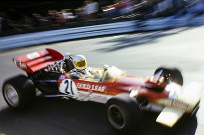John Miles Lotus 72B Ford during the Belgian GP on June 07 1970 Old Photo 4