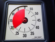 TIME TIMER ORIGINAL Medium 19x19cm - 60 Minut...