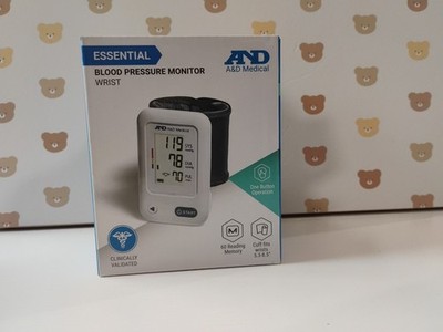A&D Medical Essential Blood Pressure Wrist Monitor 