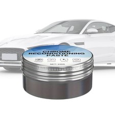 Car Metal Polish Chrome Reconditioning Paste Scratch Repair Agent Trim Cleaner