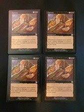 4x LARCENY ENCHANTMENT  MERCADIAN MASQUES NM MTG MAGIC THE GATHERING Playset X4 