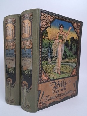 Buch: Das neue Naturheilverfahren. Friedrich Eduard Bilz, 2 Bände, 1922