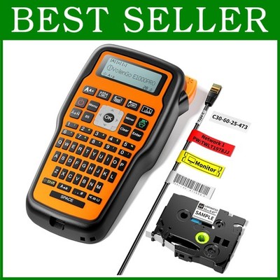 E1000 Industrial Label Maker for Reliable Wire Marking
