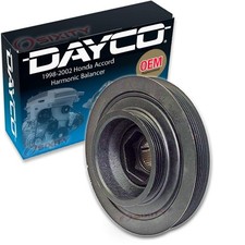 Dayco Engine Harmonic Balancer compatible with Honda Accord 2.3L L4 1998-2002