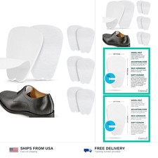 COMFWALK Felt Tongue Pads for Shoes - Soft Self-Adhesive Shoe Inserts