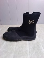 Stone Creek SCUBA Snorkle Diving Wetsuit Booties Mens Size 6 2300