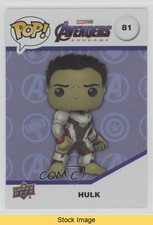 2023 Upper Deck Funko Pop Marvel Infinity Saga Patina Hulk #81 READ 16ke