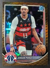 2025 Bowman Jordan Poole Chrome Reptilian Refractor #BCV-97 Wizards