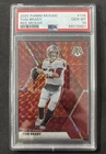 Tom Brady 2020 MOSAIC RED #135 PSA 10 💥 GEM MT 1st YR Tampa Bay Buccaneers