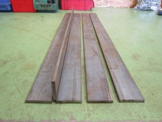 5 Flach Stahl 30mm x 4mm S355J2 1.0577 L je 500mm massiv Neu4