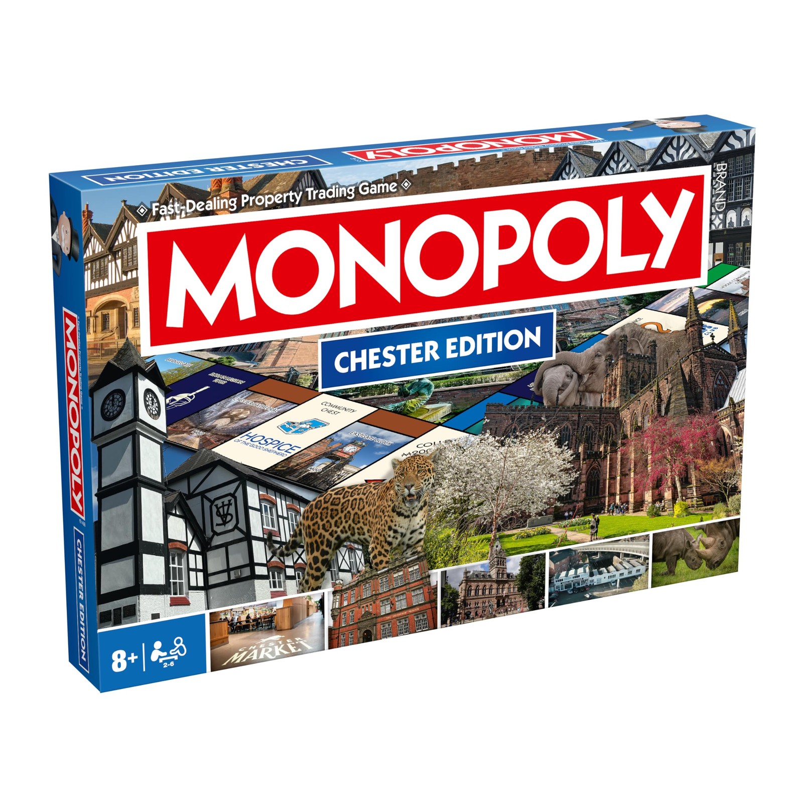 Winning Moves Chester Monopoly Regional Monopoly Board Game