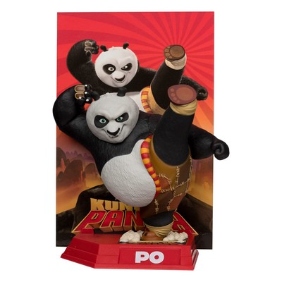 McFarlane Toys - Kung Fu Panda Movie Maniacs PVC Statue Po 17 cm