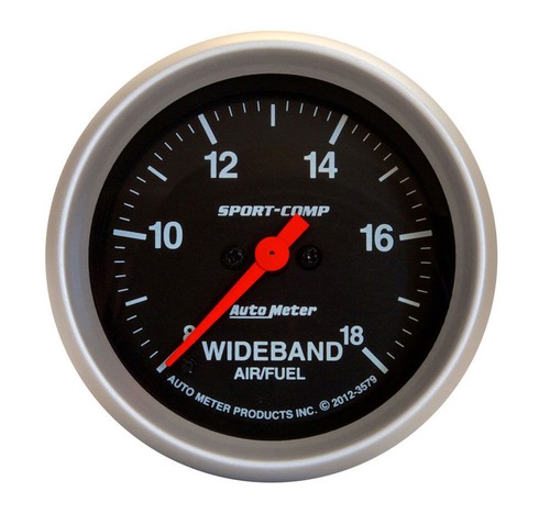 Autometer 3579, One 2-5/8 S/C Wideband Air/ Fuel Gauge Performance Racing Parts - Bild 2 von 9