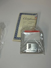 Vtg LetterPerfect WordPerfect Computer Software 2.1 Mac 3.5" Disk w/ Certificate