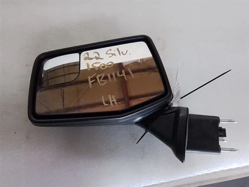 2019 2020 2021 2022 2023 SILVERADO 1500 LH DRIVER MIRROR POWER BLACK TEXTURED