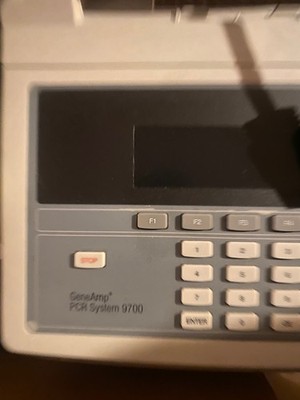 ABI Applied Biosystems GeneAmp PCR System 9700 w/ Gold-Plated Silver Block