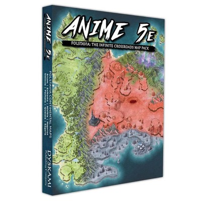 Anime 5E RPG Folstavia The Infinite Crossroads Map Pack ($49.95 Value)