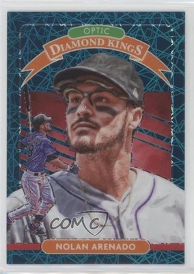 2020 Donruss Optic Diamond Kings Teal Velocity Prizm 2/35 Nolan Arenado #29 0br8