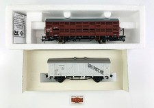 JM906 - ROCO H0 4312A/47265 - LOT 2 DB GOODS WAGONS