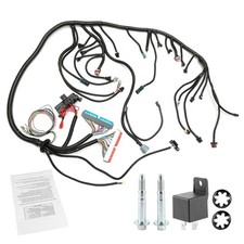 Standalone Wiring Harness 4L60E DBC for GM LS Swap LS1 4.8 5.3 6.0 Red Blue PCM