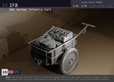 WW2 IF8 German Infantry Cart - 1/35, 1/32 resin model