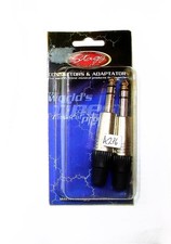 Stagg B020STH Connettore Jack M 6.3 St Gold Cnf.2pcs